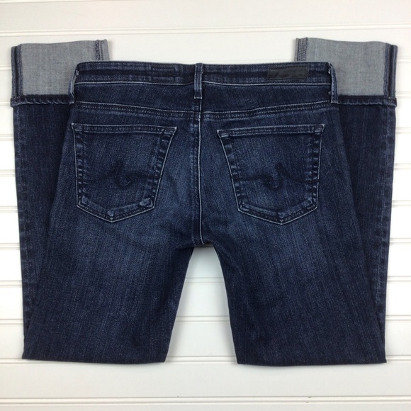 AG Stevie Cuff Slim Straight Jean